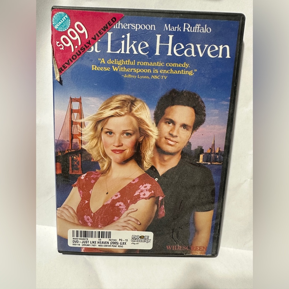 Just Like Heaven DVD: The Perfect Blend of Romance, Comedy, and Mystery!